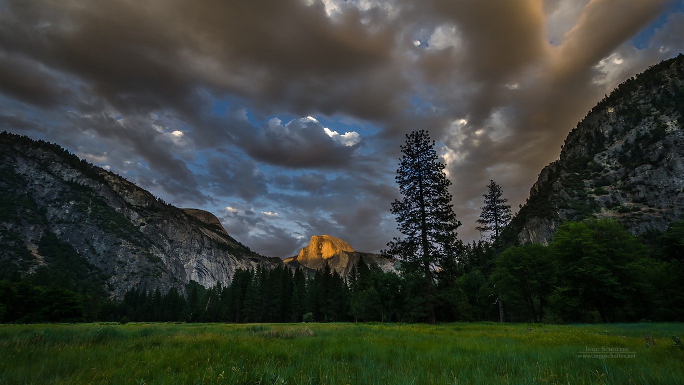 Windows 8 тема, HD обои Йосемитский национальный парк #3 - 1366x768