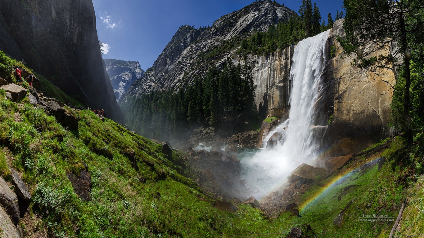 Windows 8 тема, HD обои Йосемитский национальный парк #5 - 1366x768