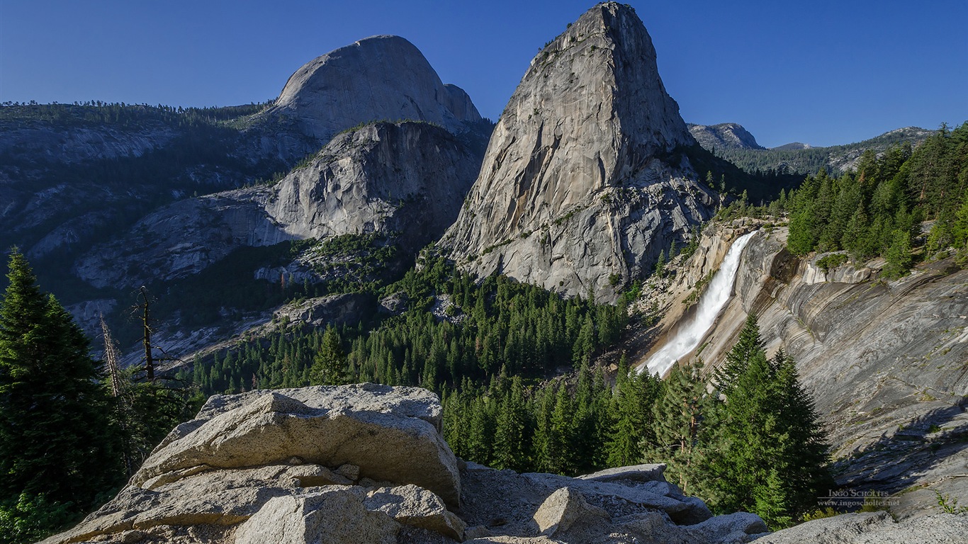 Windows 8 тема, HD обои Йосемитский национальный парк #11 - 1366x768