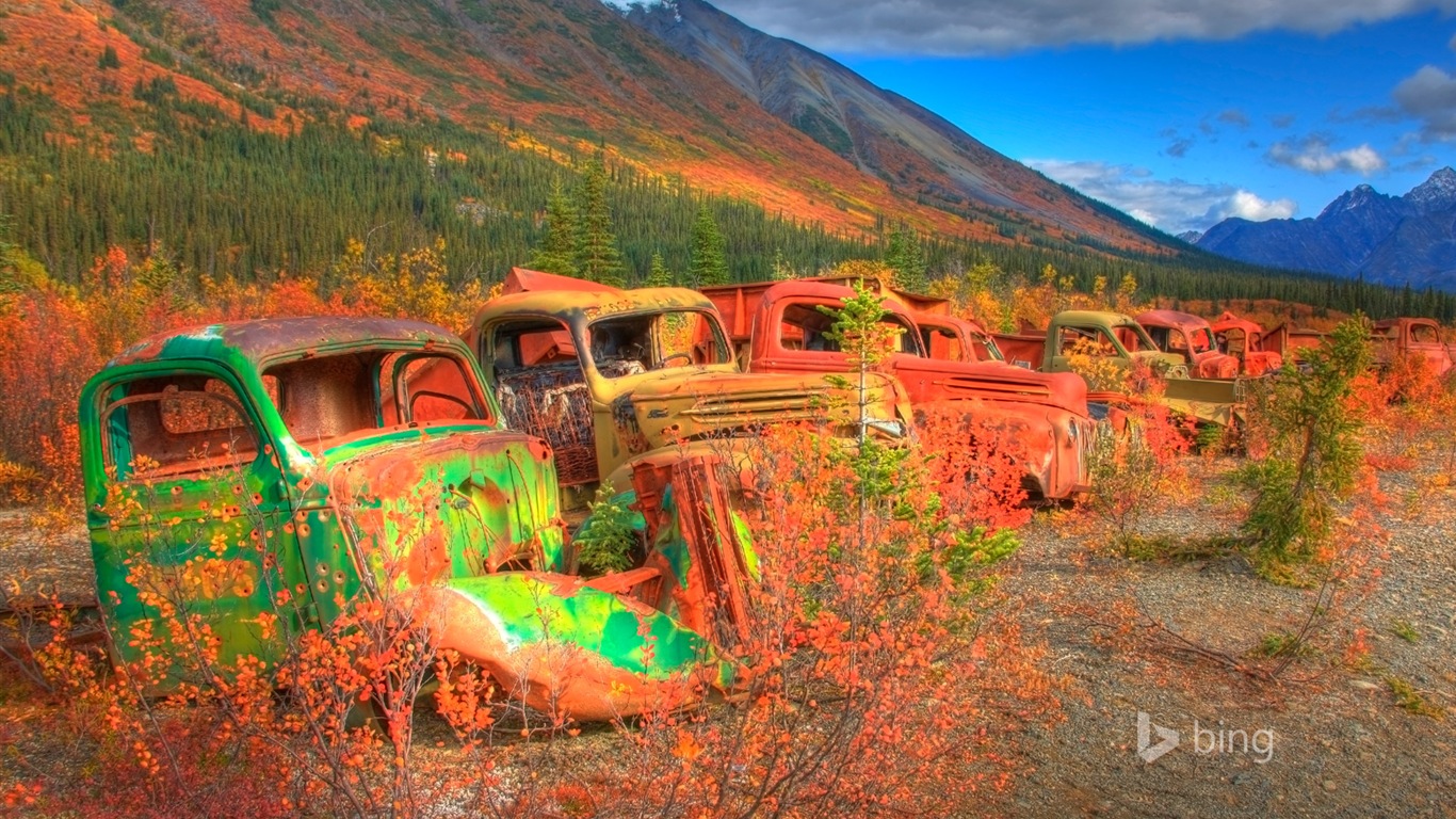 Oktober 2014 Bing Landschaft HD Wallpaper #13 - 1366x768