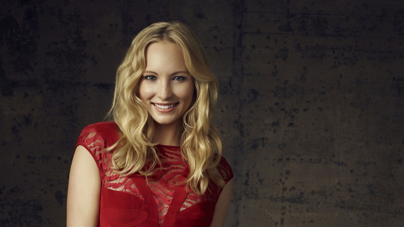Candice Accola HD wallpapers #4 - 1366x768