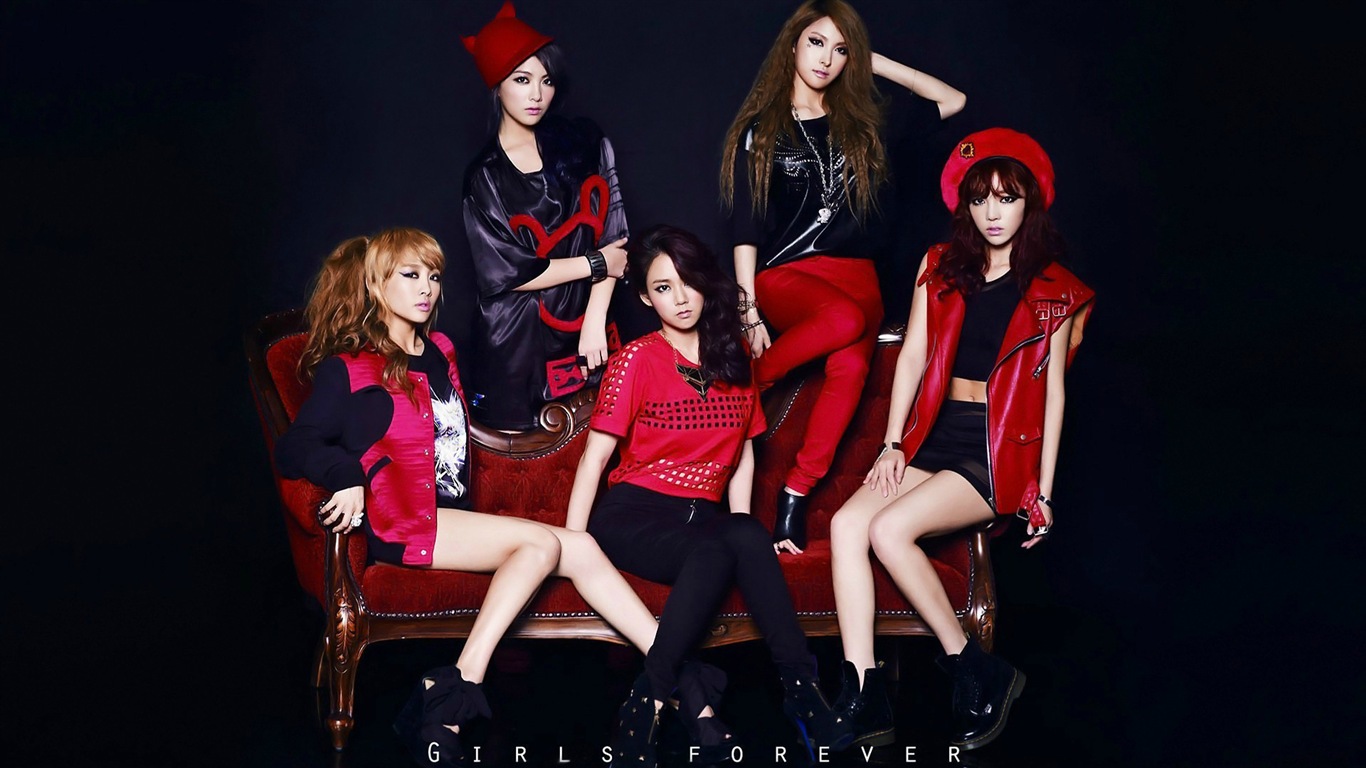 한국어 여자 음악 그룹, KARA의 HD 배경 화면 #6 - 1366x768