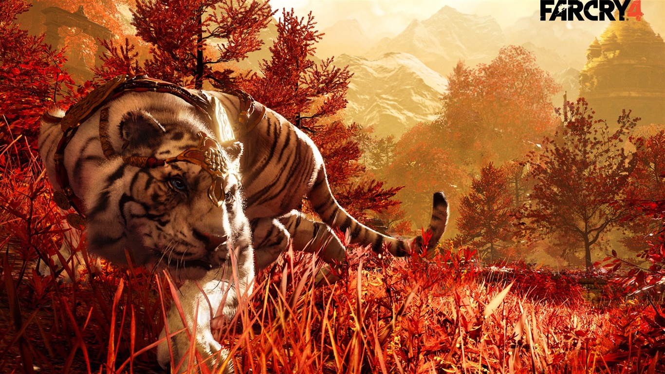 Far Cry 4 孤岛惊魂4 高清游戏壁纸2 - 1366x768