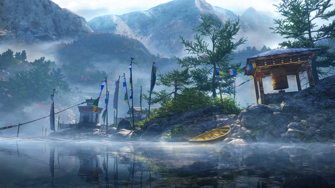 Far Cry 4 孤岛惊魂4 高清游戏壁纸11 - 1366x768