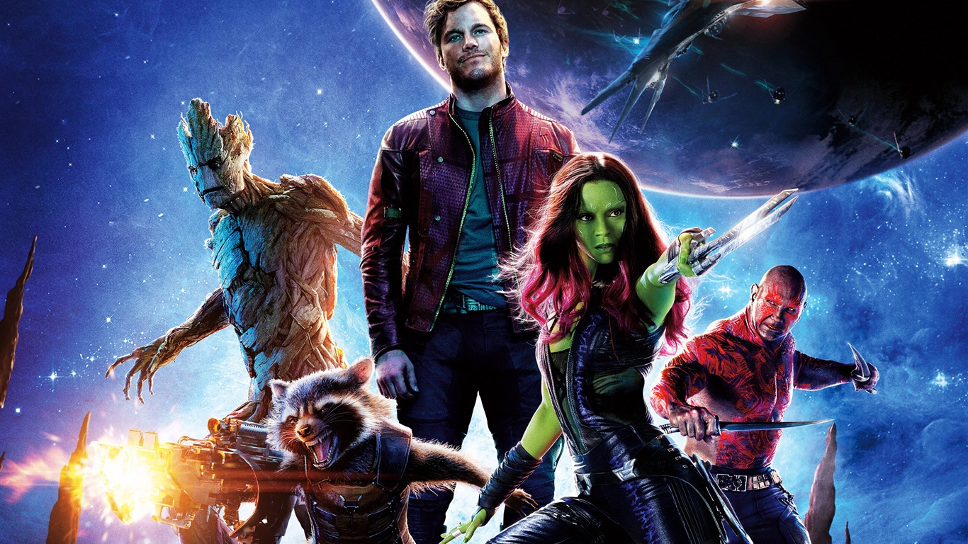 Guardians of the Galaxy 2014 HD Film Wallpaper #1 - 1366x768