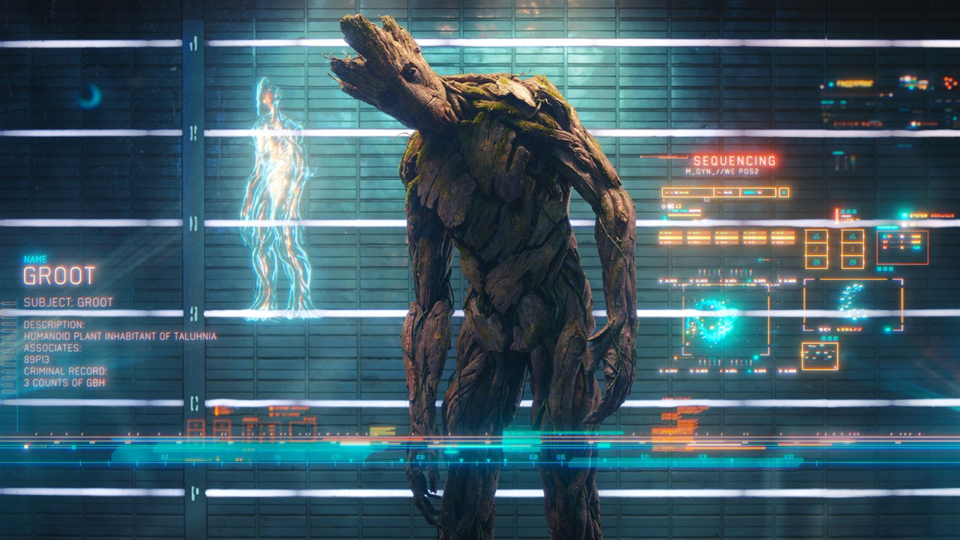 Guardians of the Galaxy 2014 films HD fonds d'écran #8 - 1366x768
