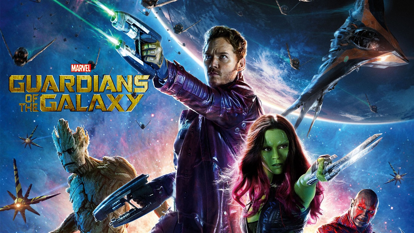 Guardians of the Galaxy 2014 films HD fonds d'écran #15 - 1366x768