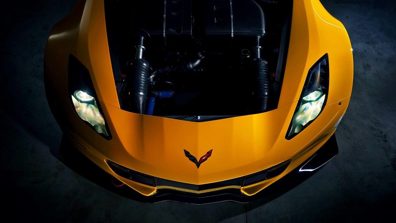2015年雪佛蘭 Corvette Z06跑車高清壁紙 #2 - 1366x768