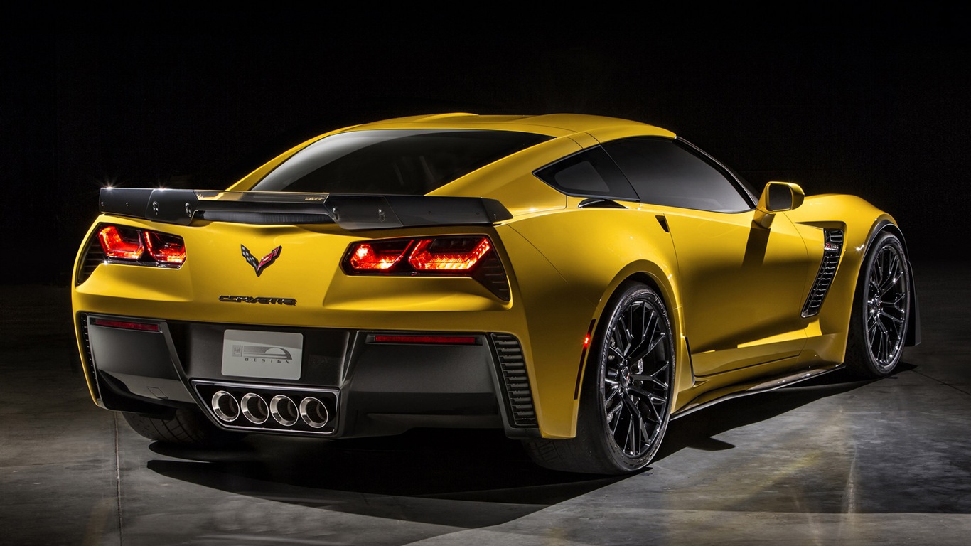 2015年雪佛蘭 Corvette Z06跑車高清壁紙 #5 - 1366x768