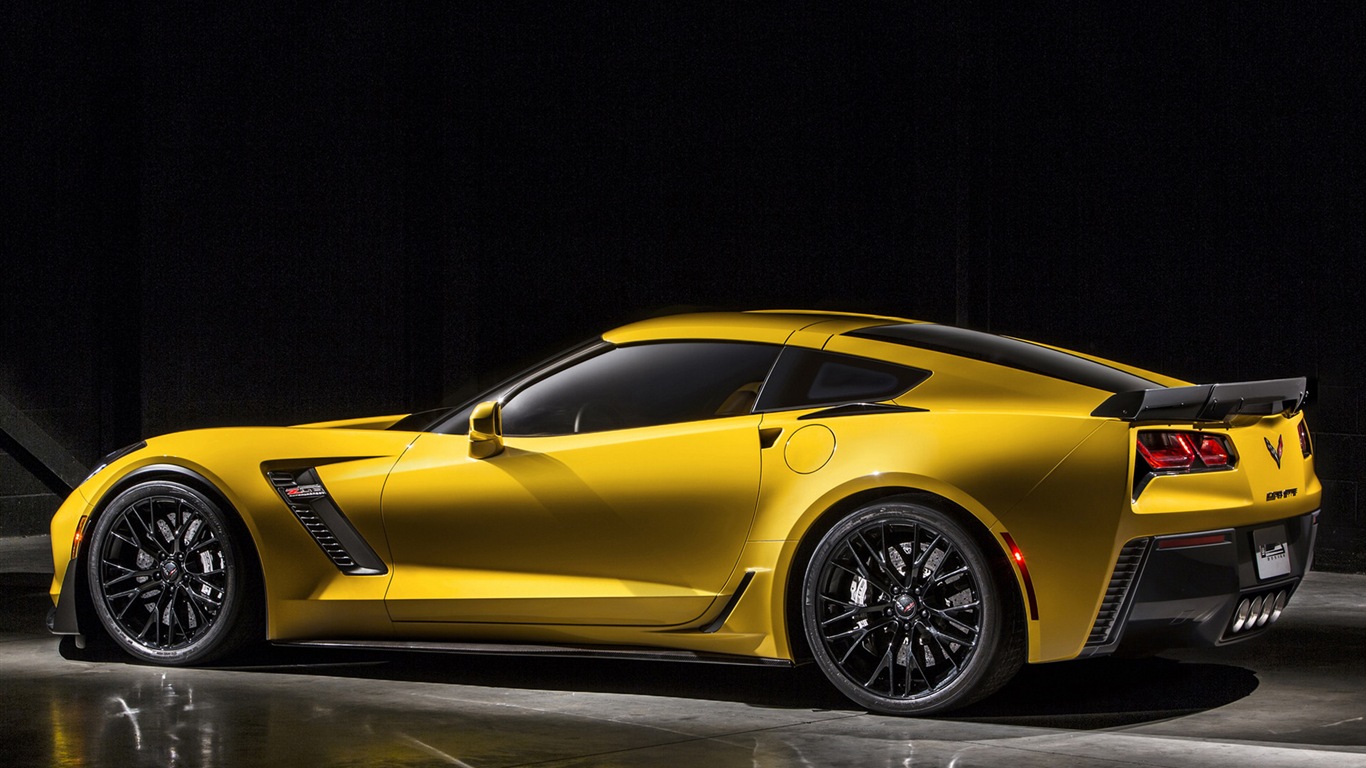2015年雪佛兰 Corvette Z06跑车高清壁纸8 - 1366x768