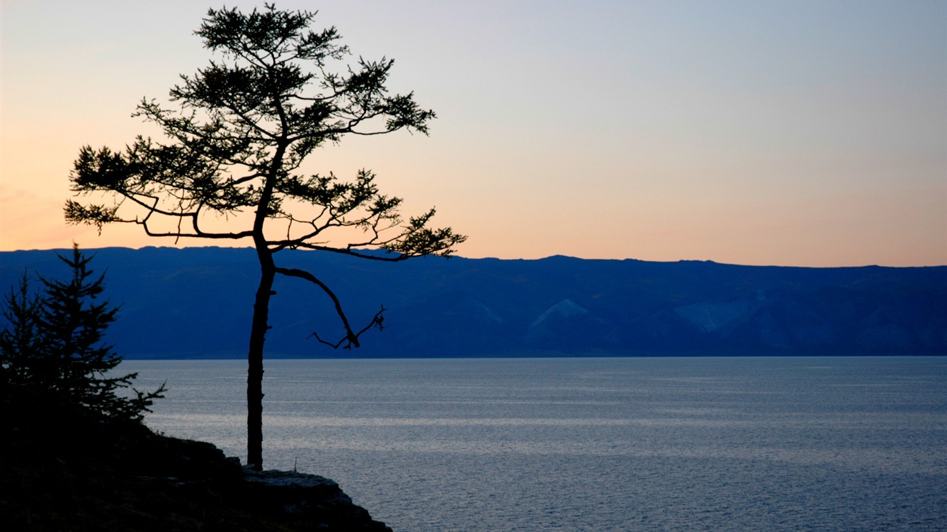 贝加尔湖 俄罗斯风景 高清壁纸4 - 1366x768