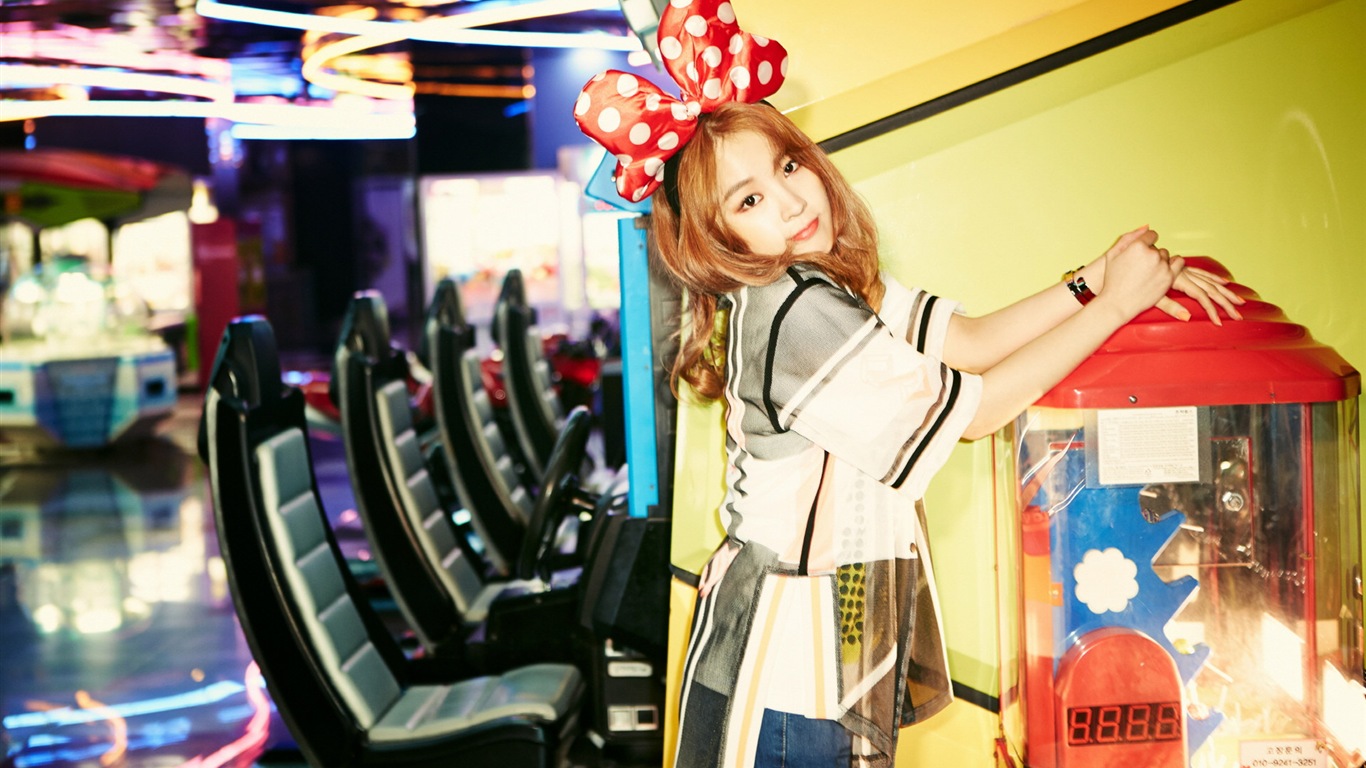 4Minute Korean hudební krásné dívky kombinace HD tapety na plochu #5 - 1366x768