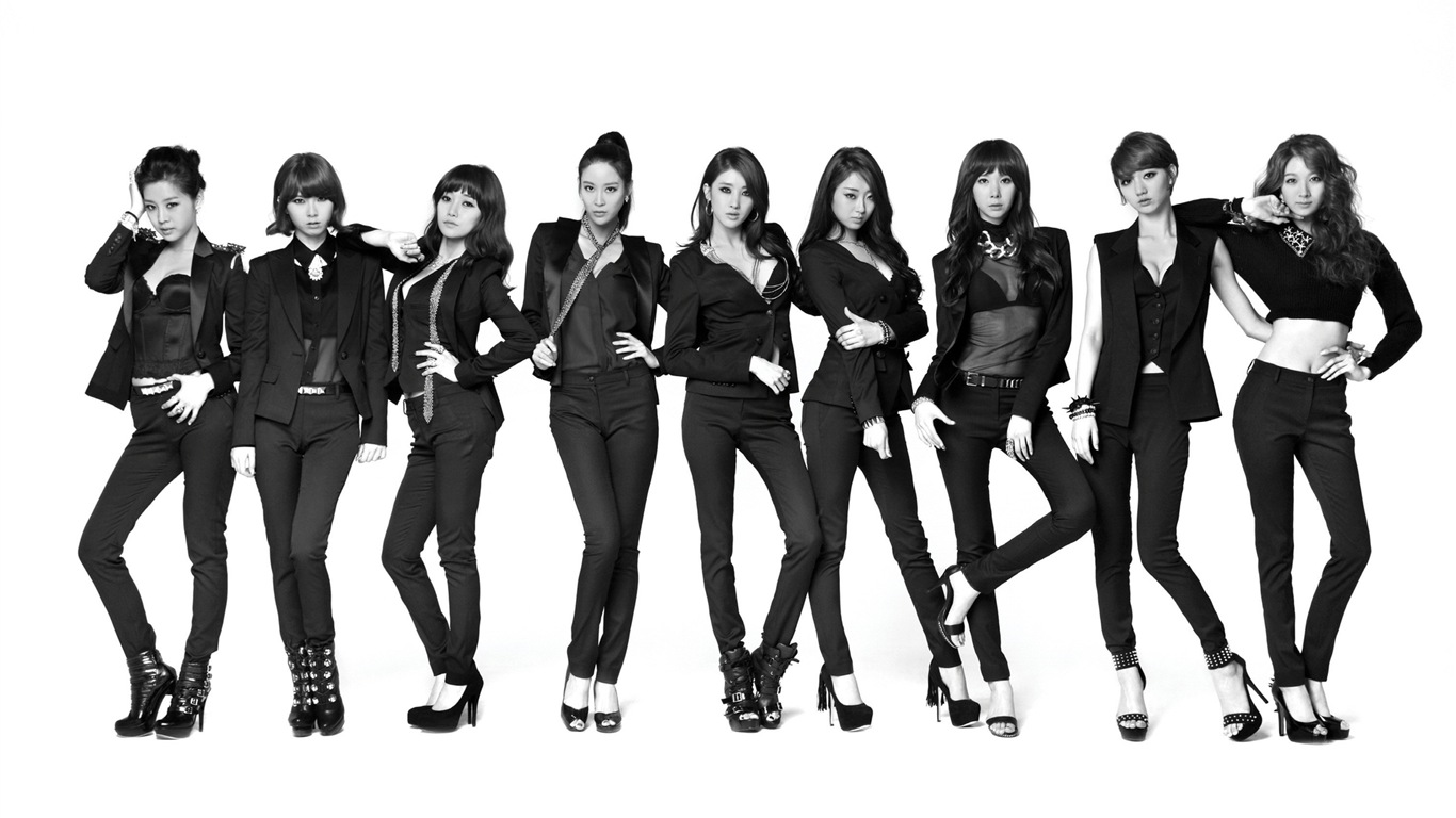 Nine Muses 韩国女子音乐组合 高清壁纸5 - 1366x768