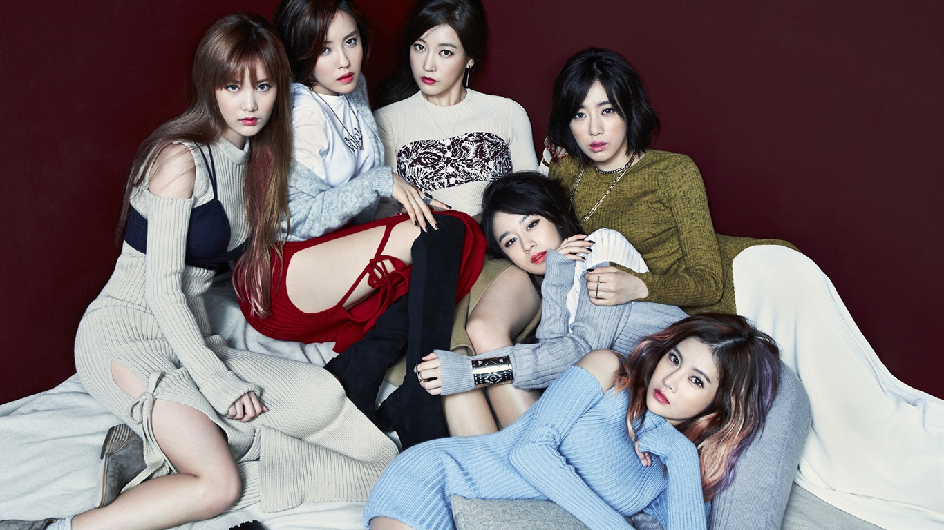 T-ARAミュージックグループ、韓国の女の子HDの壁紙 #7 - 1366x768