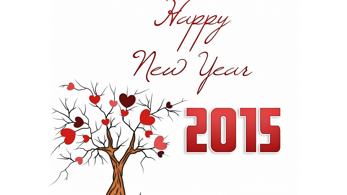 2015 New Year theme HD wallpapers (1) #5 - 1366x768