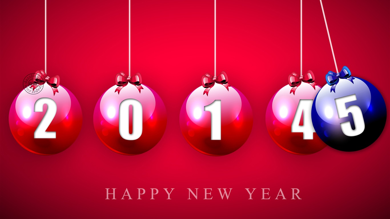 2015 New Year theme HD wallpapers (1) #17 - 1366x768