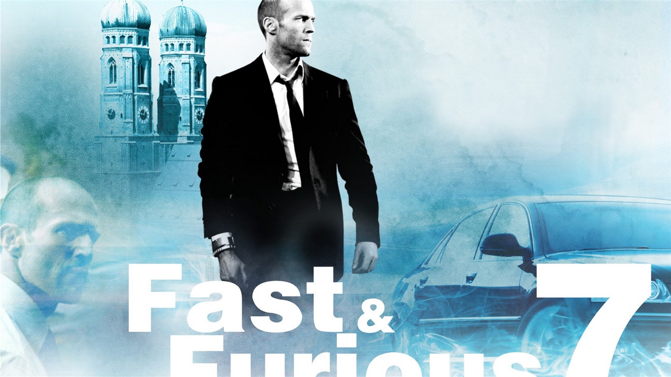 Fast and Furious 7 films HD fonds d'écran #17 - 1366x768