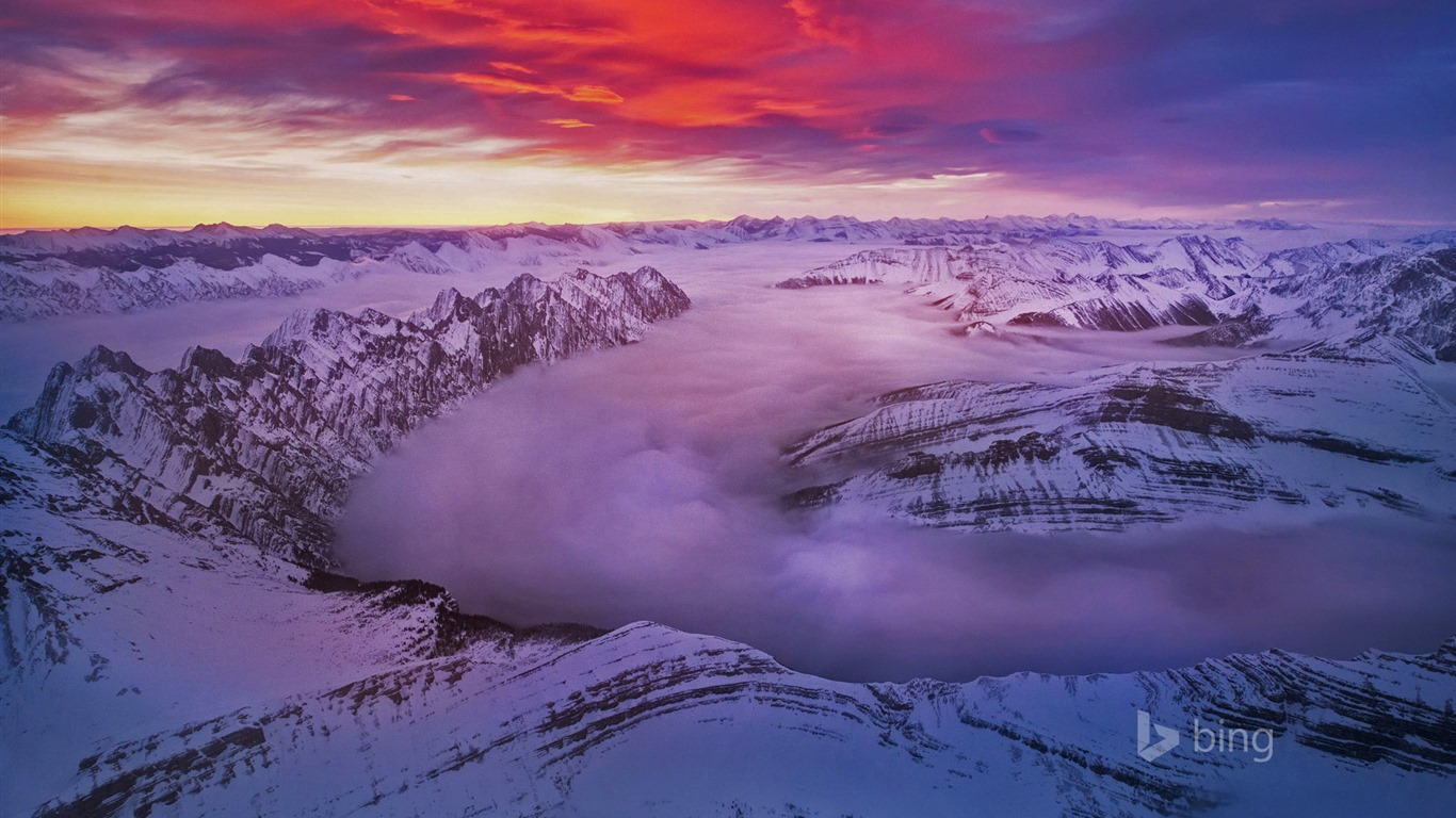 De enero de 2016 fondos de pantalla HD tema de Bing #10 - 1366x768