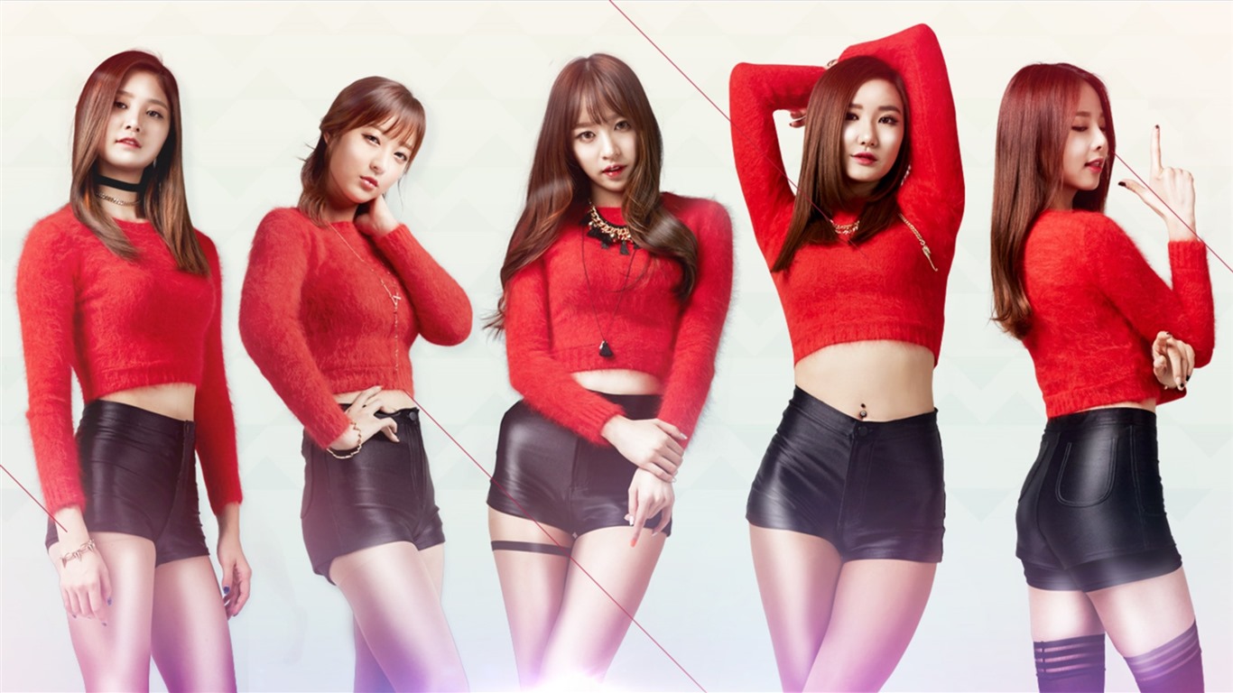 EXID Korean music girls group HD wallpapers #6 - 1366x768