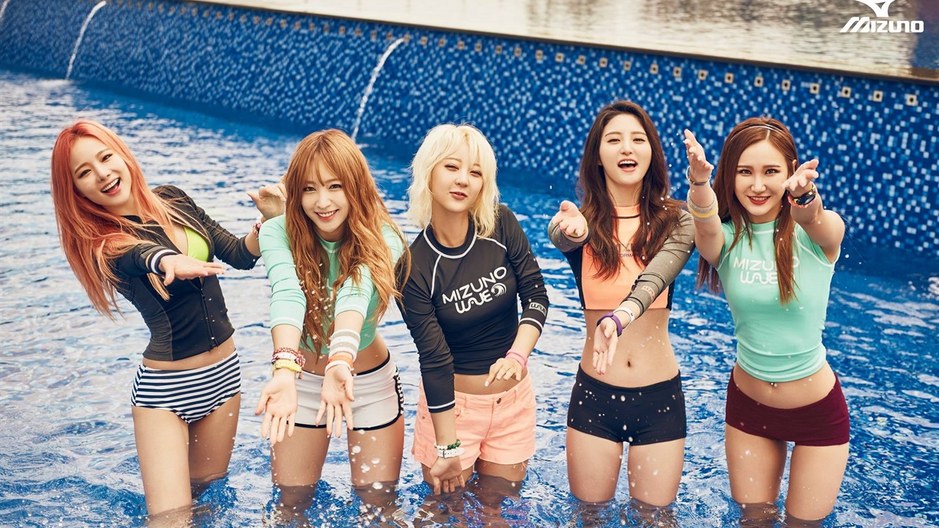 EXID Korean music girls group HD wallpapers #16 - 1366x768