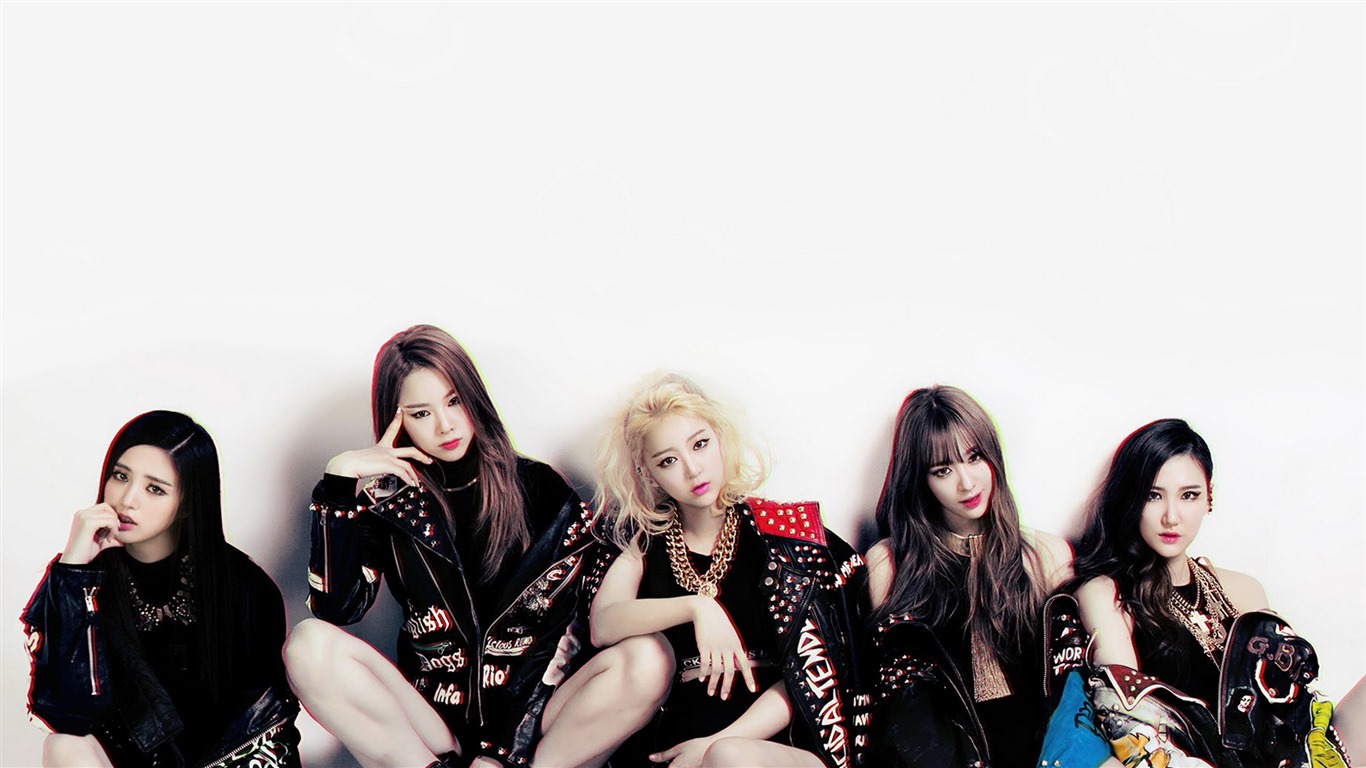 EXID 한국 음악 소녀 그룹 HD 월페이퍼 #19 - 1366x768