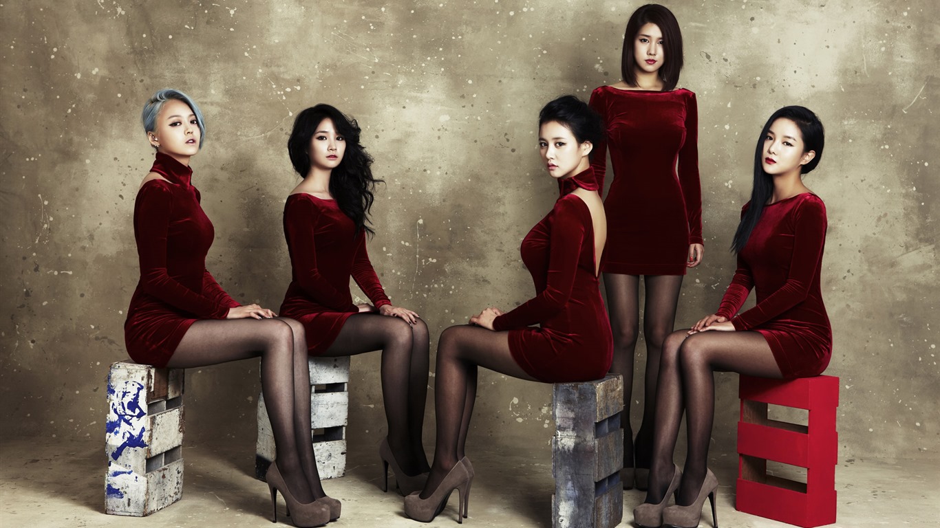 Spica Korean girls music idol combination HD wallpapers #9 - 1366x768