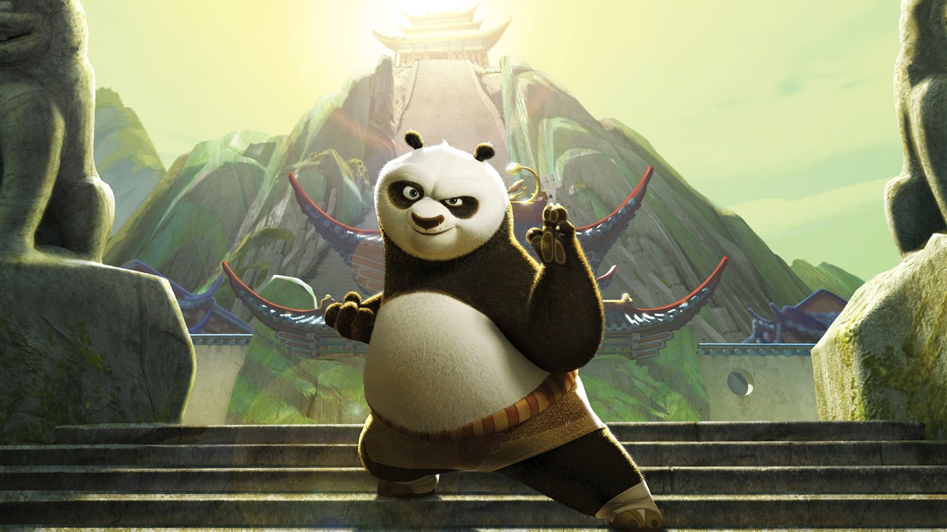 Kung Fu Panda 3 功夫熊猫3 高清壁纸13 - 1366x768