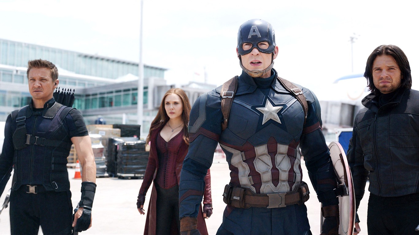 Capitán América: guerra civil, fondos de pantalla de alta definición de películas #9 - 1366x768