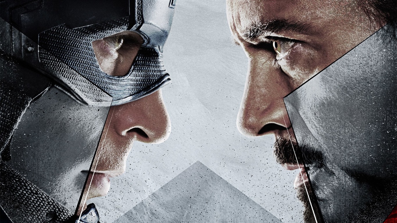 Captain America: Civil War, films HD fonds d'écran #14 - 1366x768
