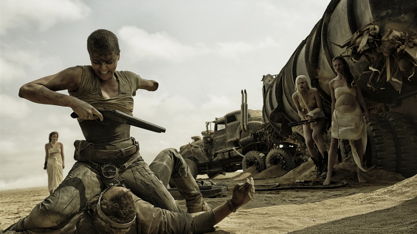 Mad Max: Fury Road, обои HD кино #17 - 1366x768