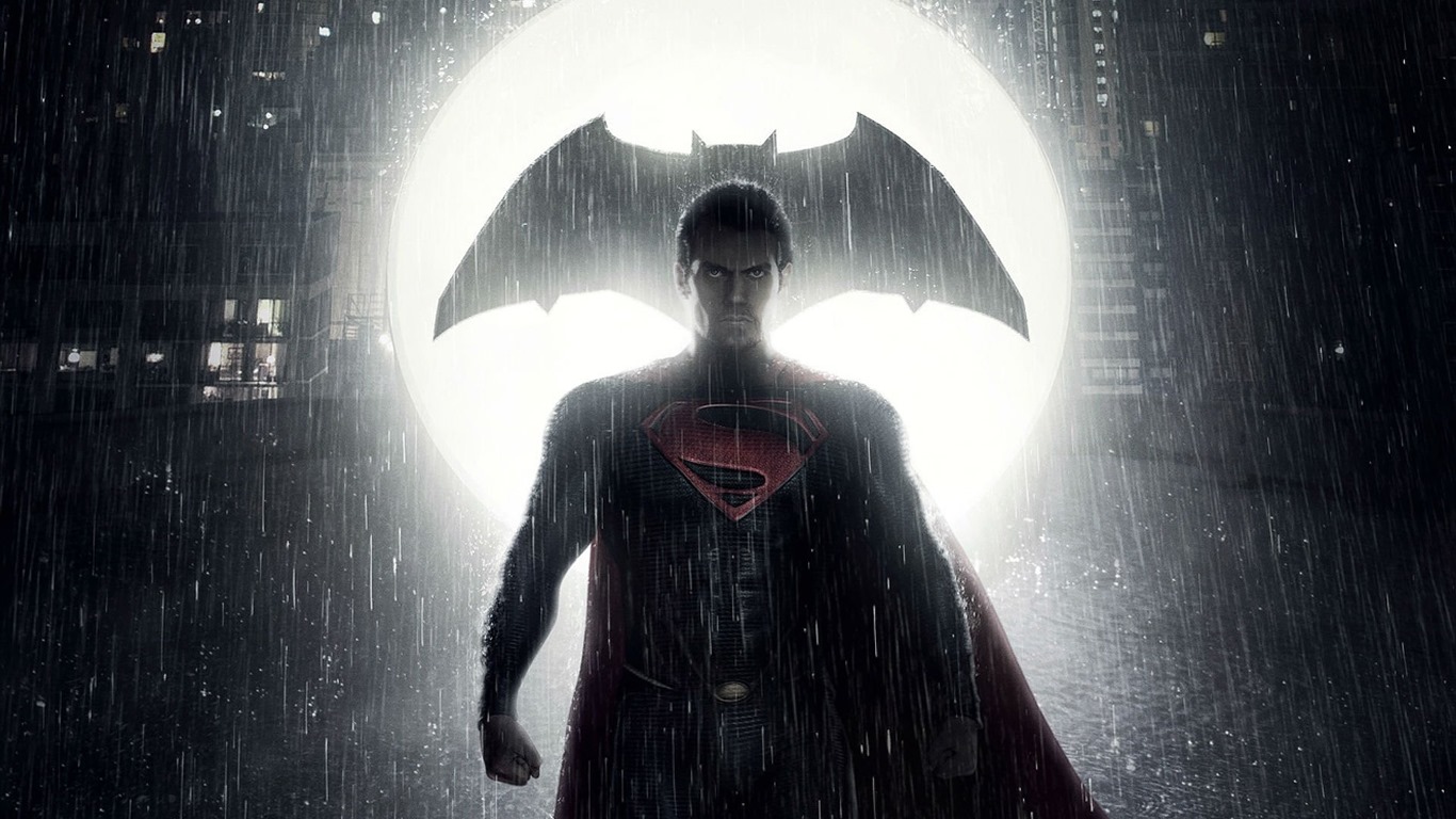 фильм HD обои Рассвет Справедливости, 2016: Бэтмен против Супермена #12 - 1366x768