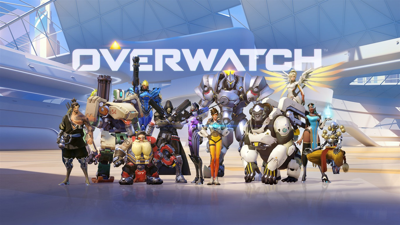 Overwatch, hot game HD wallpapers #1 - 1366x768