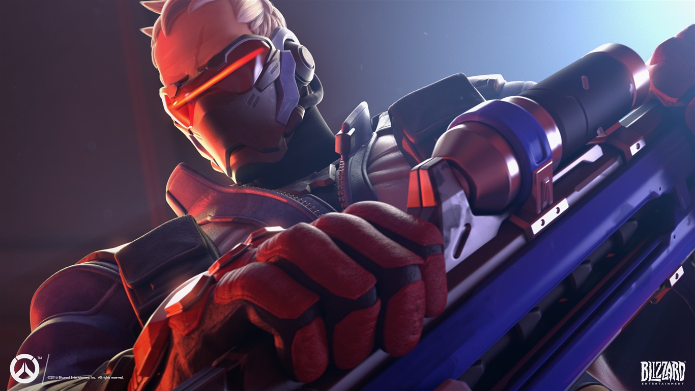 Overwatch, hot game HD wallpapers #16 - 1366x768