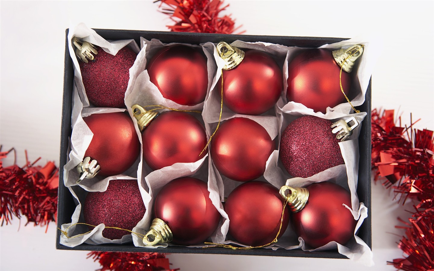 fondos de pantalla Feliz decoraciones de Navidad #6 - 1440x900