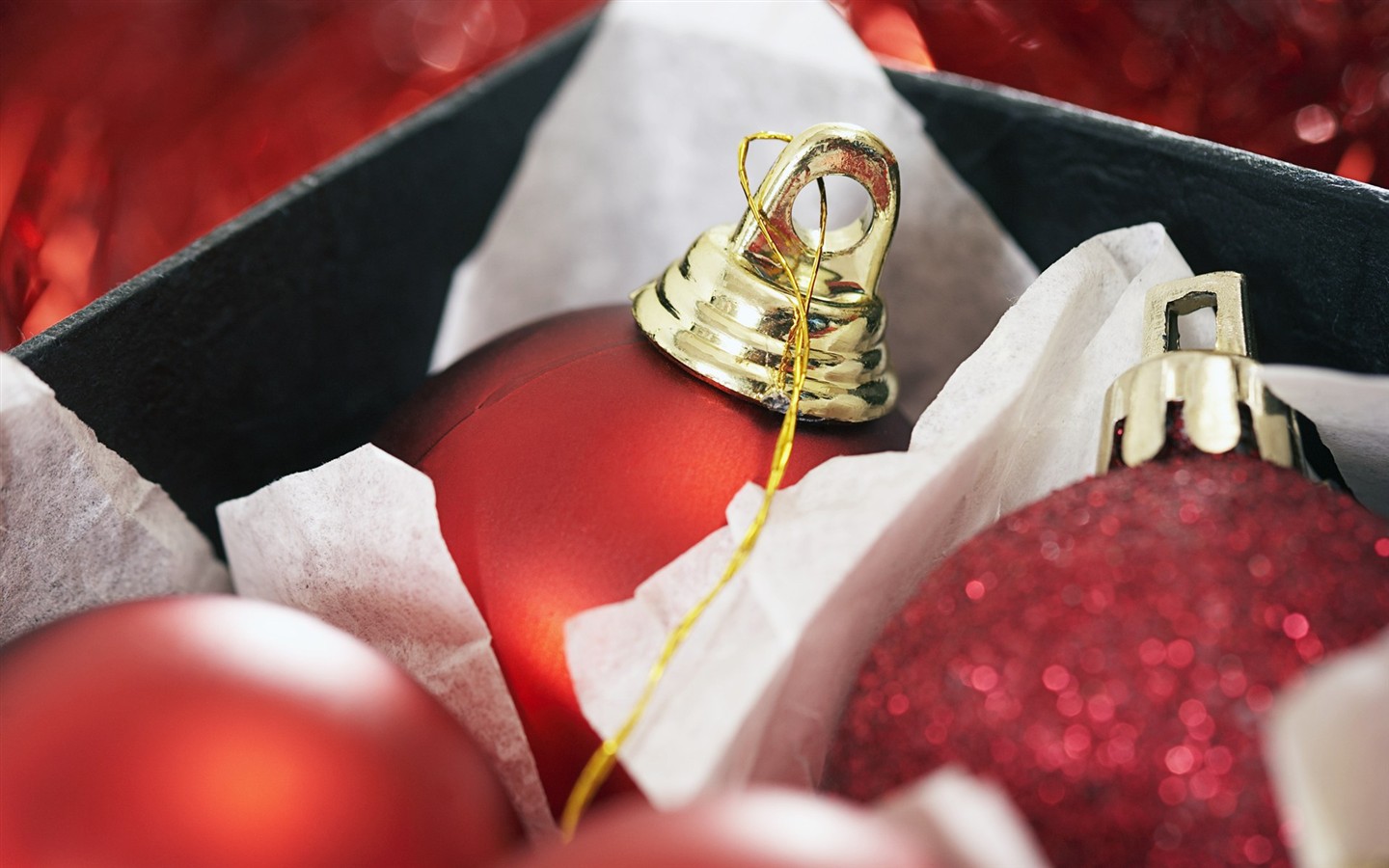 Happy Christmas decorations wallpapers #7 - 1440x900