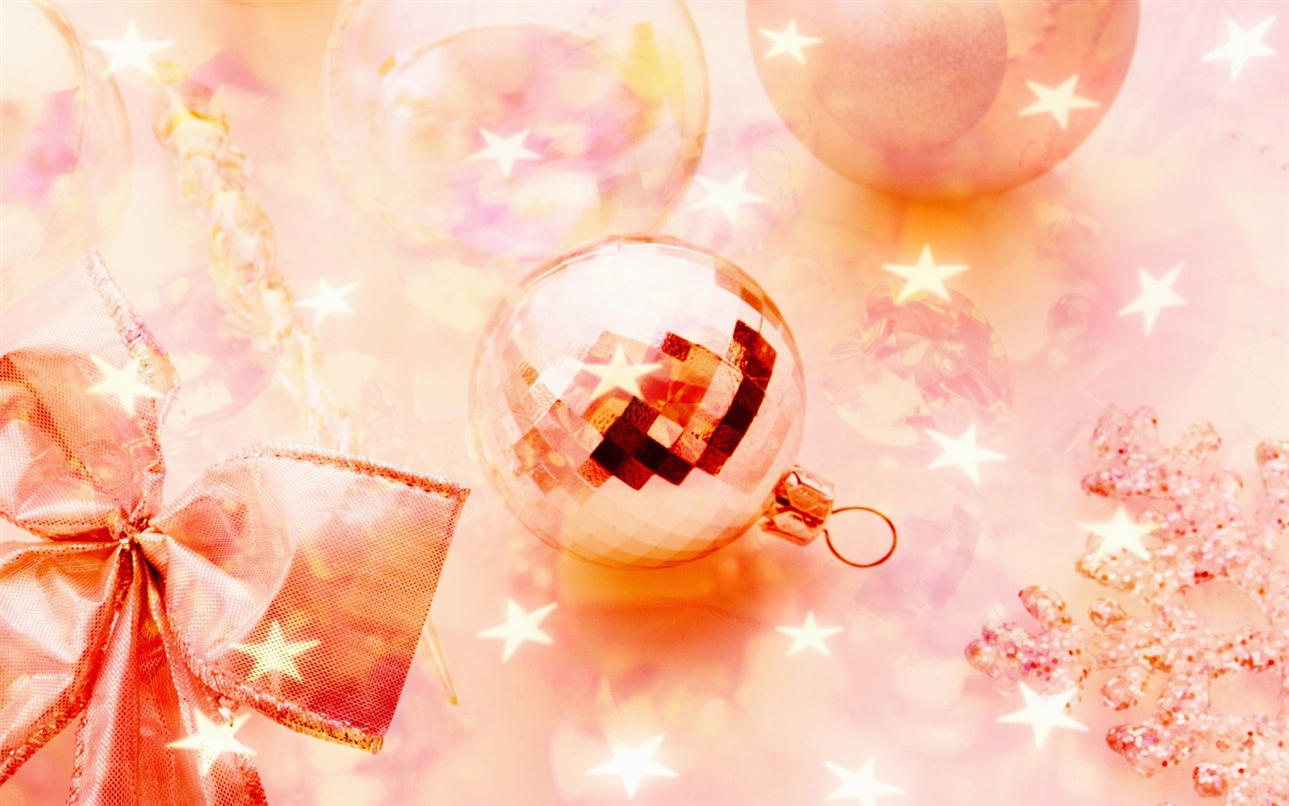 fondos de pantalla Feliz decoraciones de Navidad #49 - 1440x900