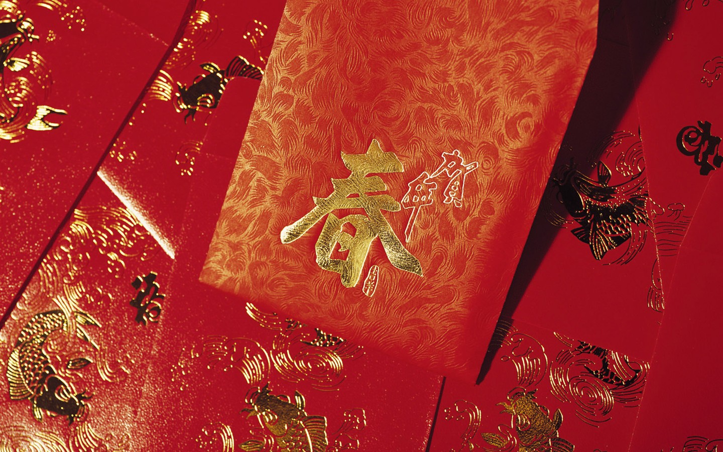 中国風お祭り赤壁紙 #5 - 1440x900