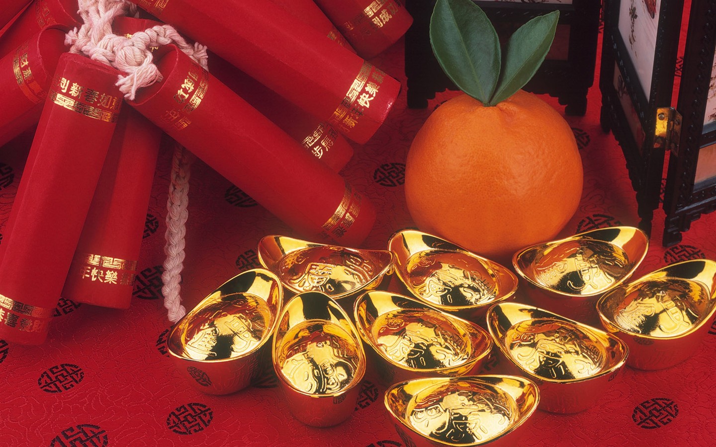 China Viento rojo festivo fondo de pantalla #53 - 1440x900