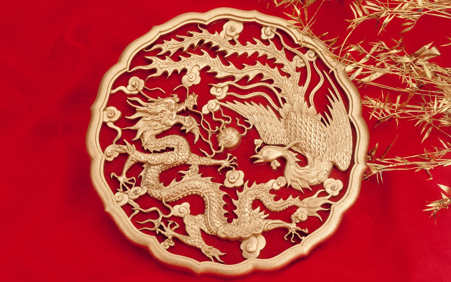 China Viento rojo festivo fondo de pantalla #59 - 1440x900