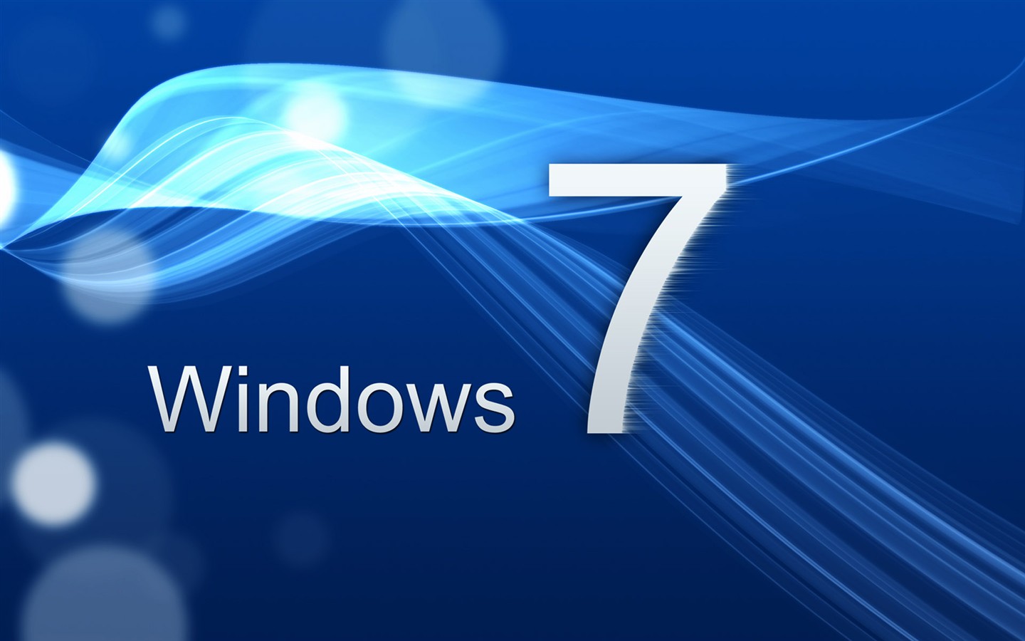 Offizielle Version Windows7 Tapete #23 - 1440x900