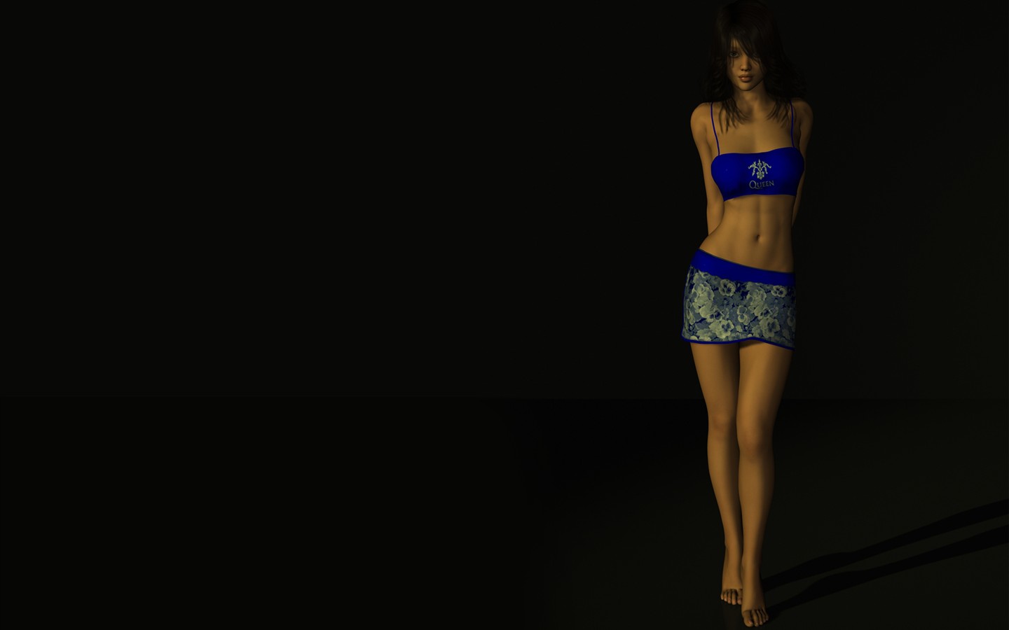 Widescreen 3D Femme Fond d'écran #14 - 1440x900