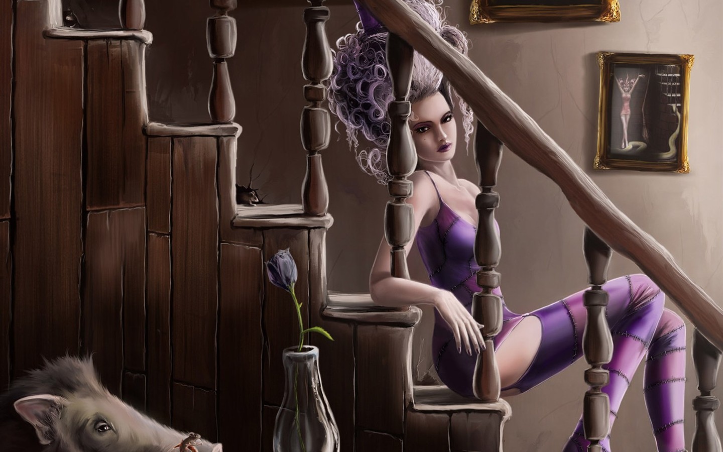 CG illustration wallpaper fantasy women #7 - 1440x900