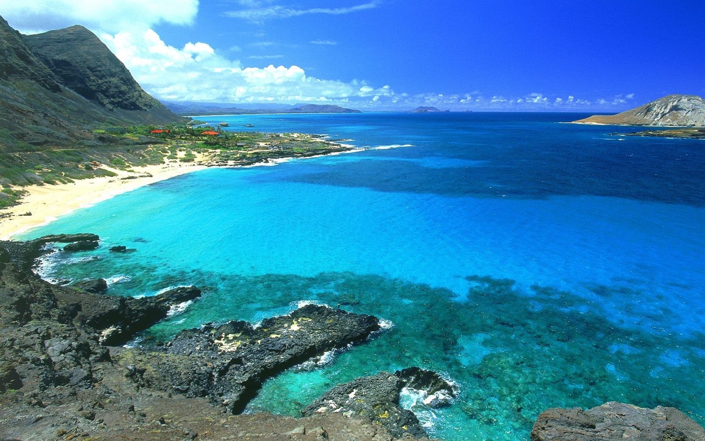 Hawaiian beach scenery #17 - 1440x900