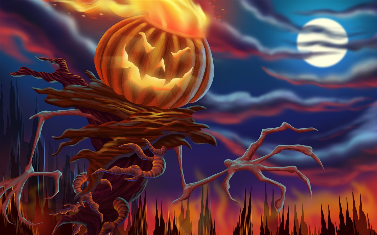 Хеллоуин обои Альбом #9 - 1440x900