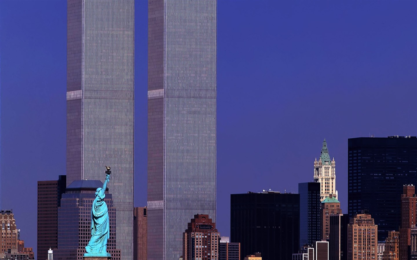 911 башни близнецы Мемориал обои #13 - 1440x900