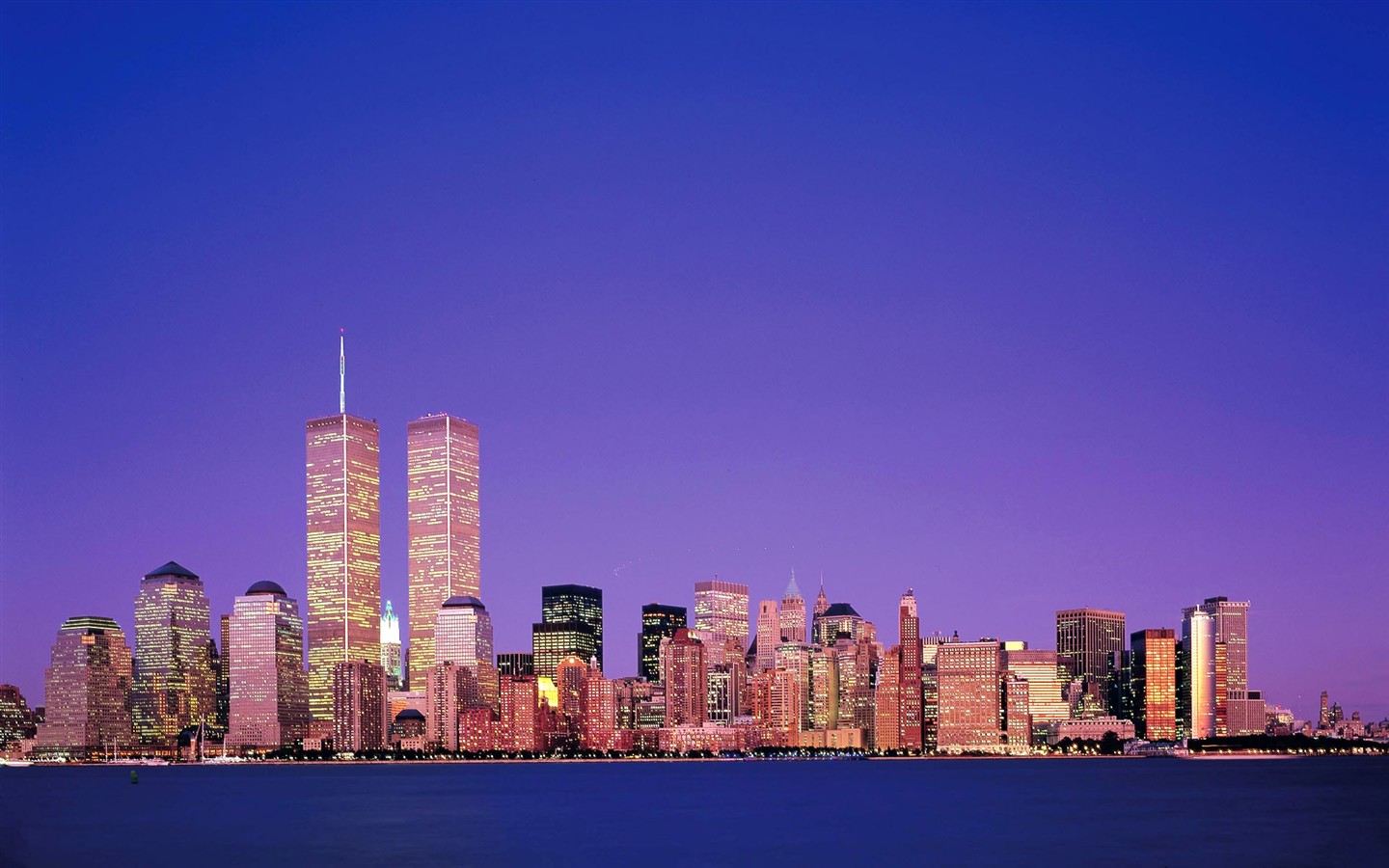 911 башни близнецы Мемориал обои #18 - 1440x900