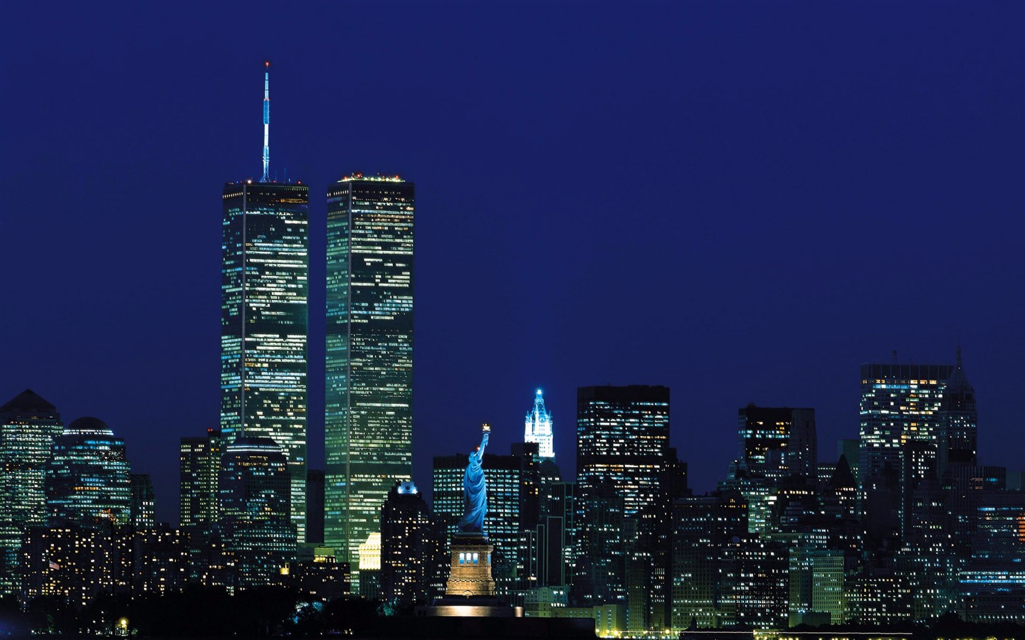 911 башни близнецы Мемориал обои #19 - 1440x900