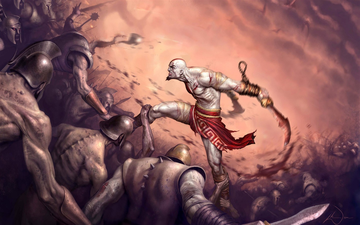 God of War HD Wallpaper #6 - 1440x900