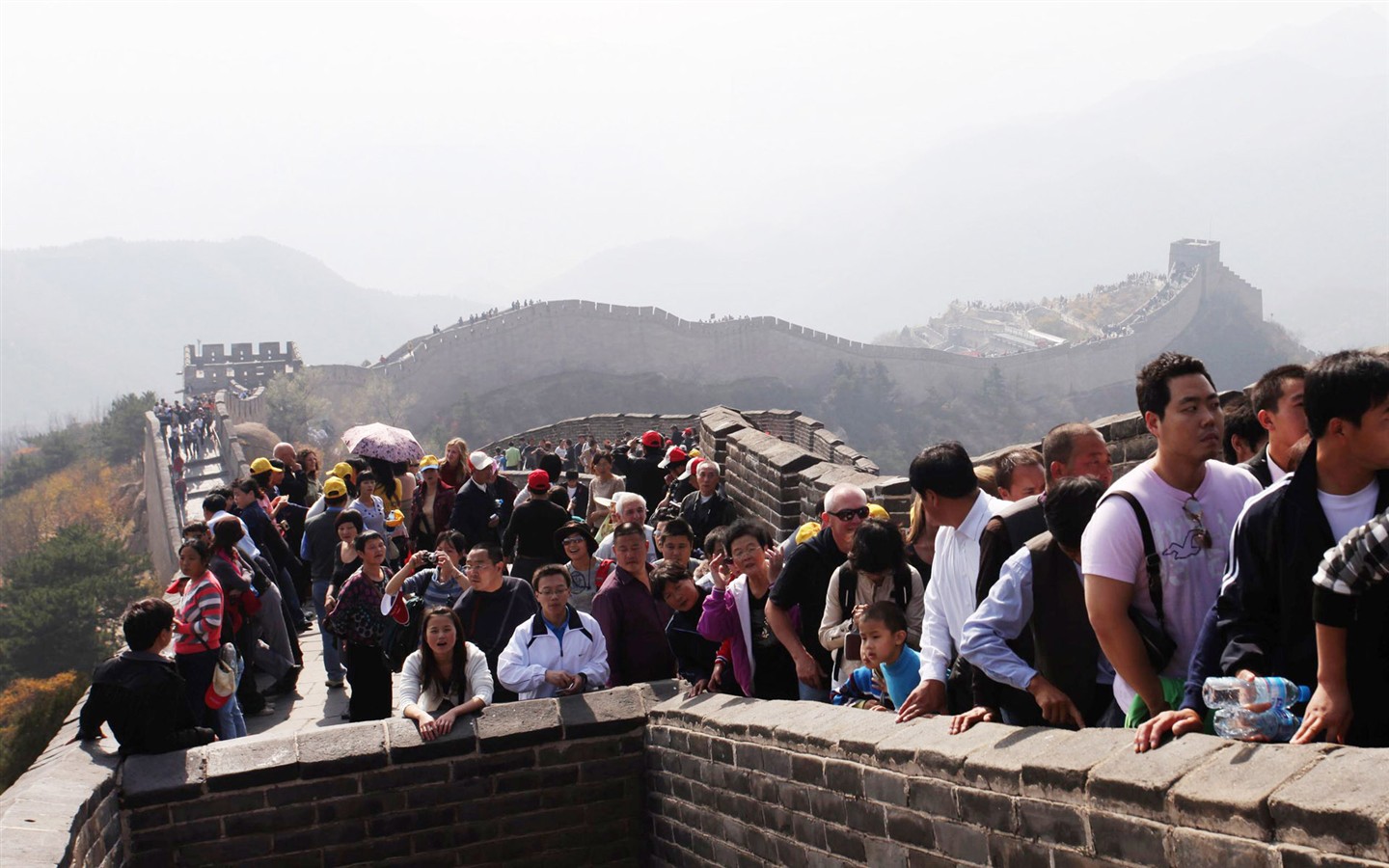 Beijing Tour - Gran Muralla Badaling (obras GGC) #2 - 1440x900