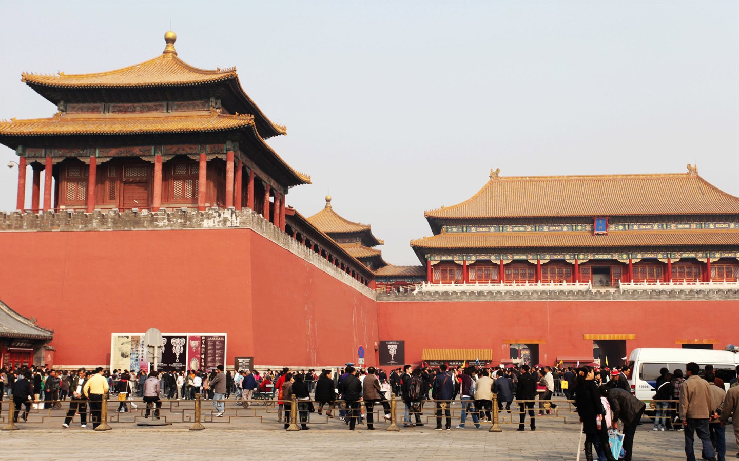 Тур Пекин - на площади Тяньаньмэнь (GGC работ) #5 - 1440x900